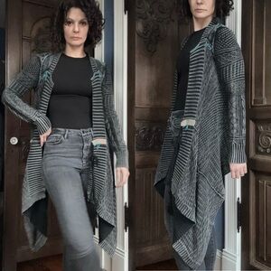 RARE! Free People knit cardigan Sz Small